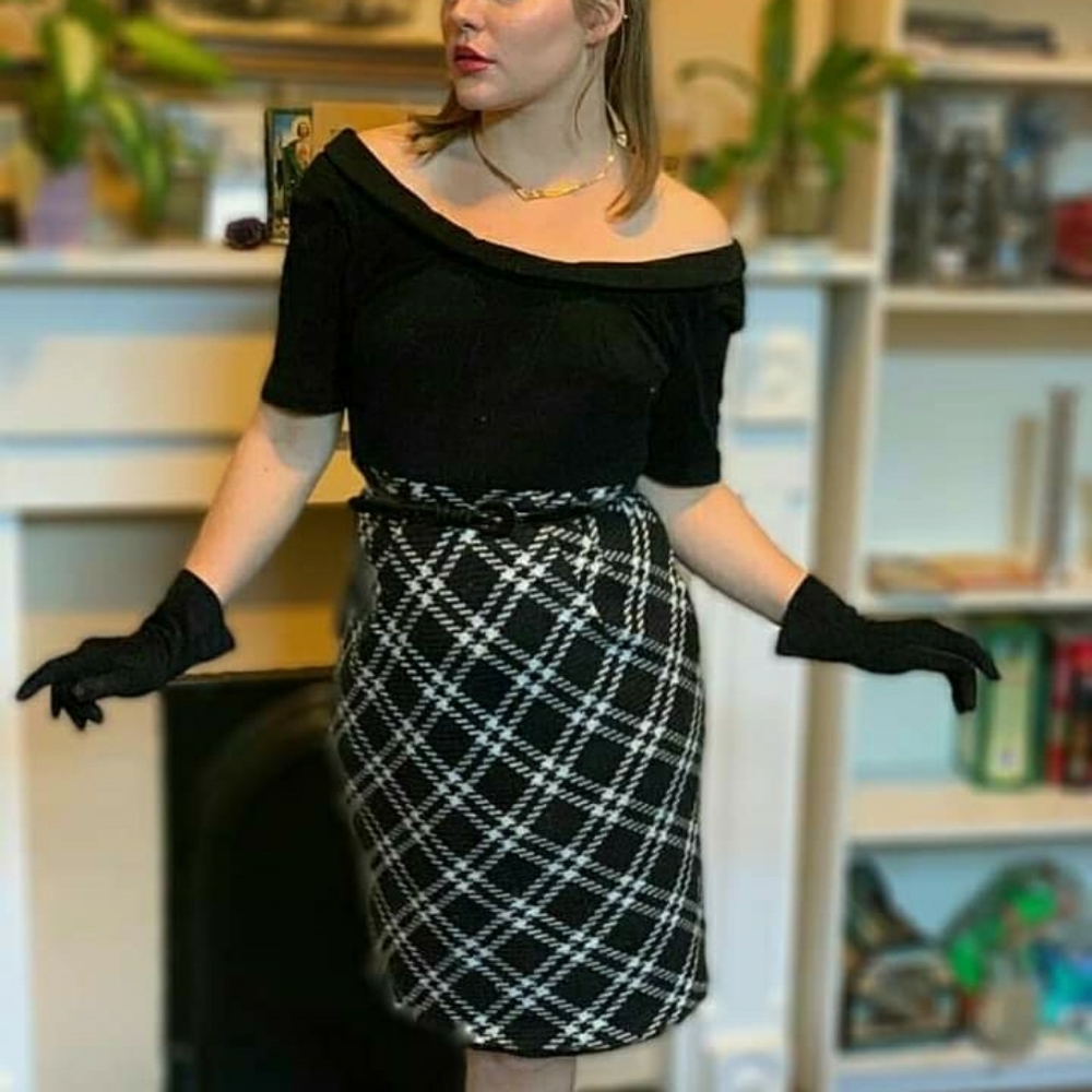 Vintage style pencil dress